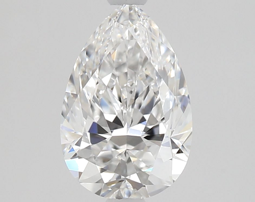 1.1 carat D-VVS1 Natūralus Pear Deimantas (1)