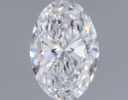0.5 carat D-SI1 Natūralus Oval Deimantas (1)