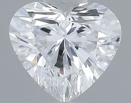 0.36 carat D-VVS1 Natūralus Heart Deimantas (1)