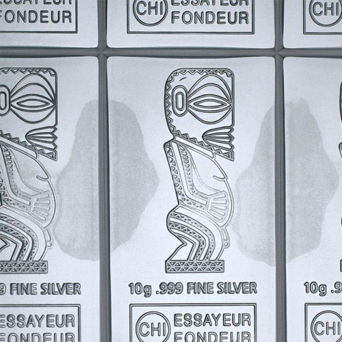 10 x 10 g CombiCoin™ 2012 Kuko salos 1 dolerio sidabrinės monetos Valcambi (3)