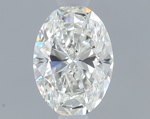 0.5 carat H-VS1 Natūralus Oval Deimantas (1)