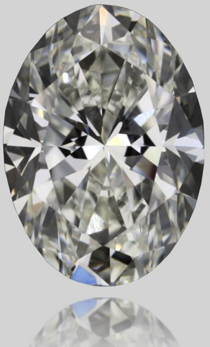 0.33 carat I-VVS1 Natūralus Oval Deimantas (1)