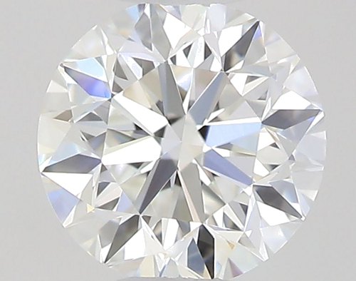 0.4 carat F-VVS2 Very Good cut Natūralus Round Deimantas (1)