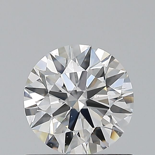 0.6 carat F-SI2 Excellent cut Natūralus Round Deimantas (1)