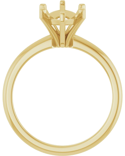 Sužadėtuvių Žiedas 14k yellow gold Marquise 14mm x 7mm (2)