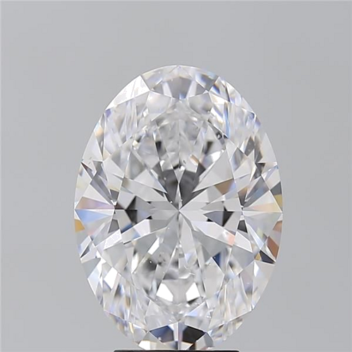 5.06 carat D-SI1 Natūralus Oval Deimantas (1)