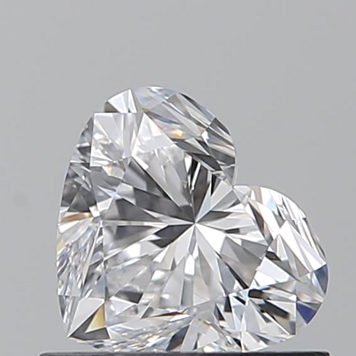 0.7 carat D-VS1 Natūralus Heart Deimantas (1)