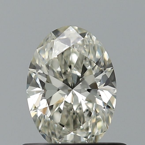 0.55 carat J-VVS2 Natūralus Oval Deimantas (1)