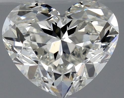 1.01 carat I-SI1 Natūralus Heart Deimantas (1)