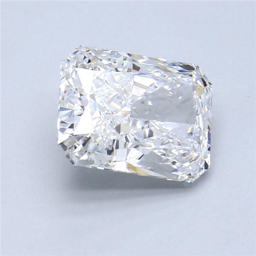 3.12 carat E-SI2 Natūralus Radiant Deimantas (1)