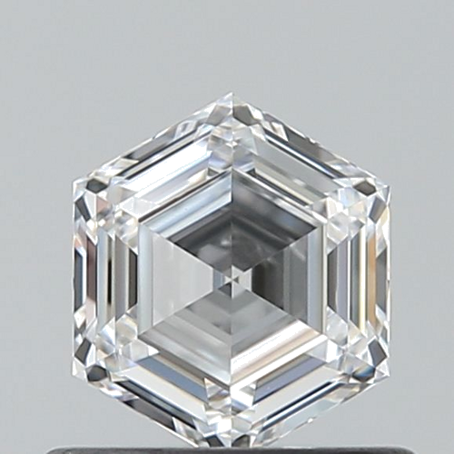 0.53 carat D-VVS2 Natūralus Hexagonal Deimantas (1)