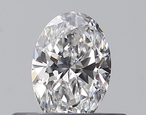0.3 carat D-VVS2 Natūralus Oval Deimantas (1)