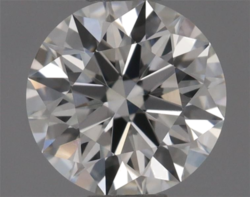 0.44 carat H-VVS2 Excellent cut Natūralus Round Deimantas (1)