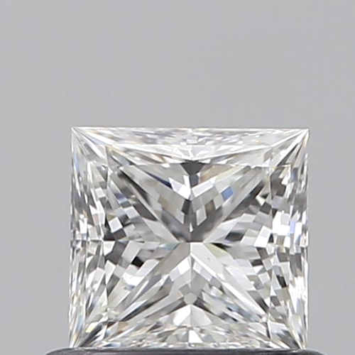 0.51 carat F-VS1 Natūralus Princess Deimantas (1)