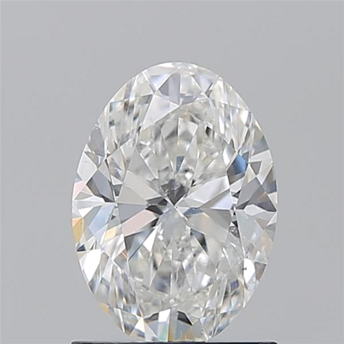 1.2 carat G-SI2 Natūralus Oval Deimantas (1)