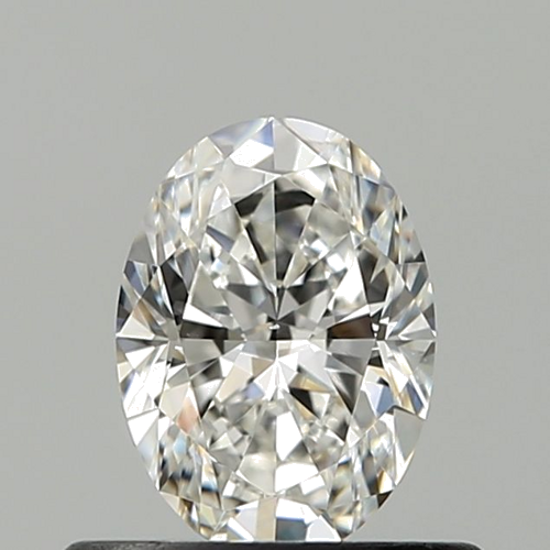 0.5 carat F-VS2 Natūralus Oval Deimantas (1)