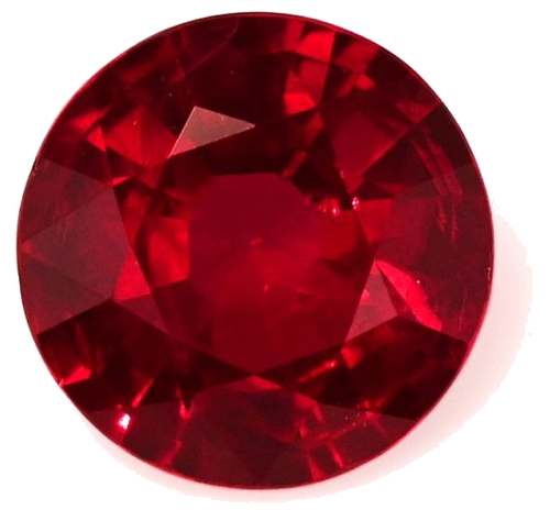 0.67 carat RED Round Rubinas (1)