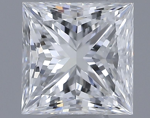 0.61 carat E-VS1 Natūralus Princess Deimantas (1)