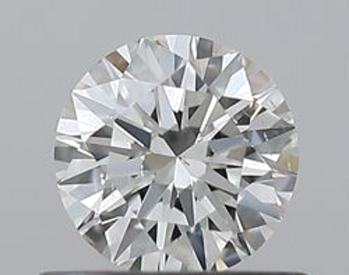 0.5 carat I-SI1 Excellent cut Natūralus Round Deimantas (1)