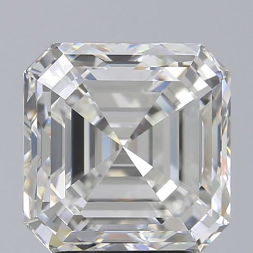 3.01 carat H-VS1 Natūralus Asscher Deimantas (1)