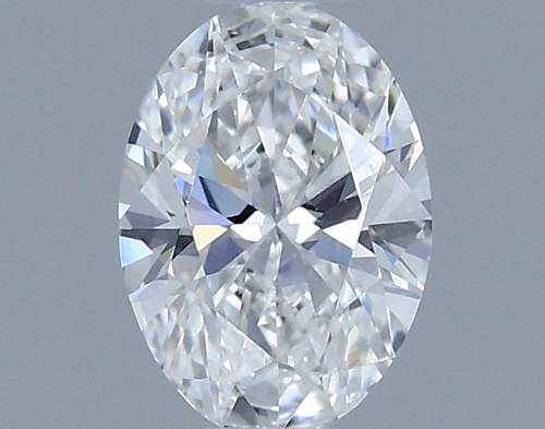 0.36 carat E-VS2 Natūralus Oval Deimantas (1)