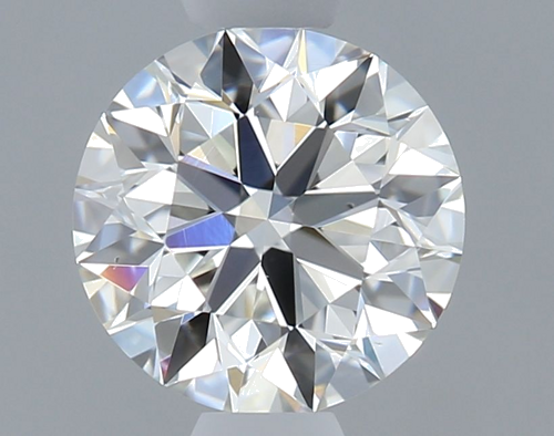 0.5 carat F-VS2 Excellent cut Natūralus Round Deimantas (1)