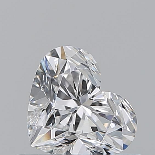 0.57 carat F-SI1 Natūralus Heart Deimantas (1)