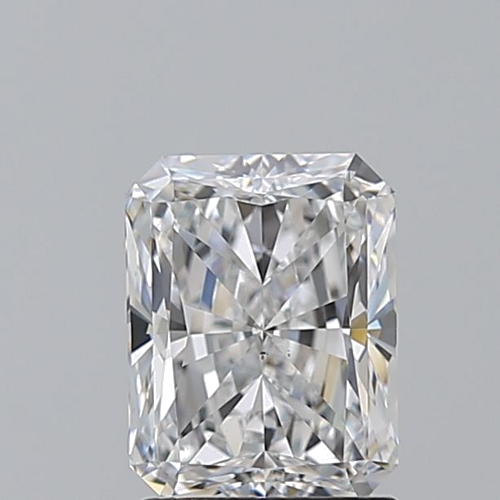 2.01 carat D-VS2 Natūralus Radiant Deimantas (1)