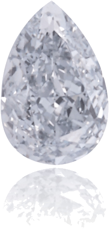 0.15 carat Fancy Light Blue-VS1 Natūralus Pear Deimantas (1)