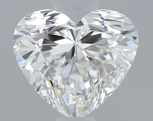 0.4 carat F-IF Natūralus Heart Deimantas (1)