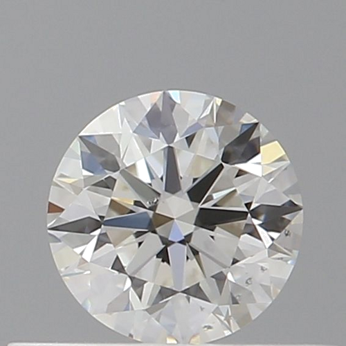 0.37 carat G-SI1 Excellent cut Natūralus Round Deimantas (1)