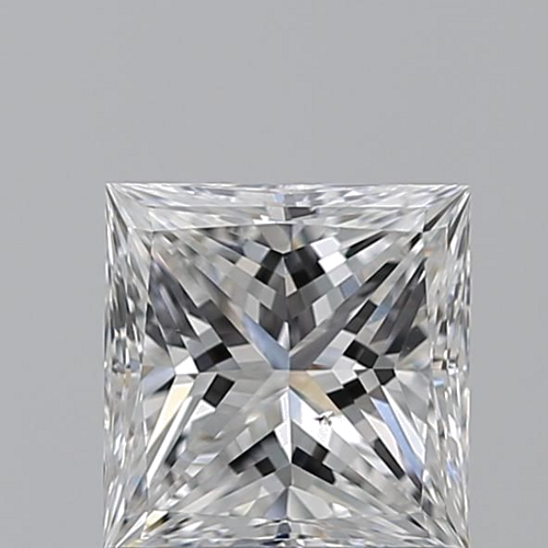 1.03 carat E-SI1 Natūralus Princess Deimantas (1)