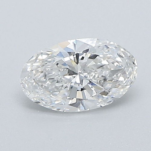 0.52 carat E-VS2 Natūralus Oval Deimantas (1)
