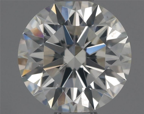 0.61 carat K-SI1 Excellent cut Natūralus Round Deimantas (1)