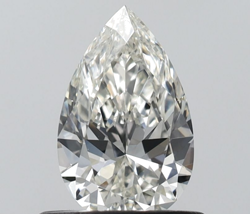 0.55 carat G-VVS1 Natūralus Pear Deimantas (1)
