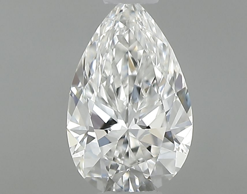 0.3 carat F-VVS2 Natūralus Pear Deimantas (1)