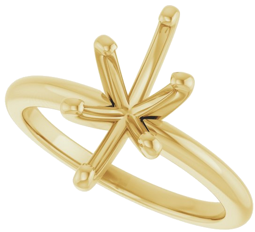 Sužadėtuvių Žiedas „Solitaire“ 585 Geltonojo Aukso Marquise 12mm x 6mm (5)