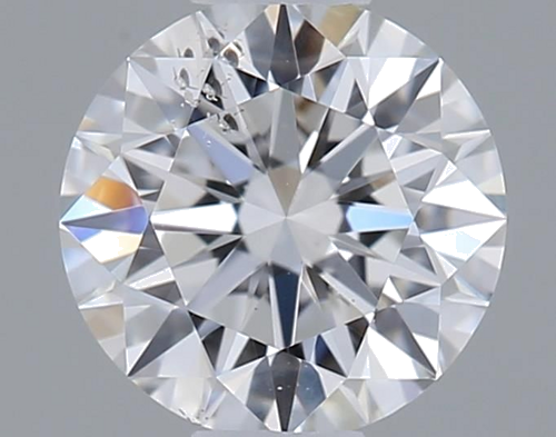 0.3 carat F-SI2 Excellent cut Natūralus Round Deimantas (1)