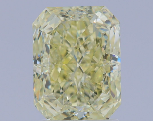 2.15 carat Fancy Light Yellow-VVS2 Natūralus Radiant Deimantas (1)