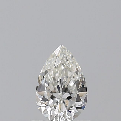 0.57 carat H-VVS2 Natūralus Pear Deimantas (1)