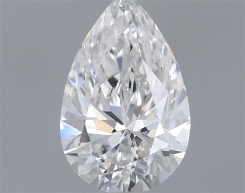 0.4 carat E-VVS2 Natūralus Pear Deimantas (1)