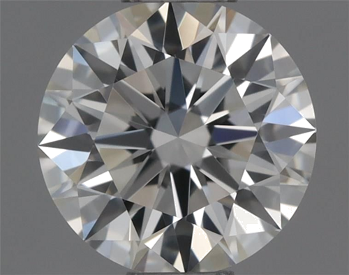 0.44 carat H-VVS1 Excellent cut Natūralus Round Deimantas (1)