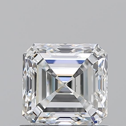 1.02 carat F-VS2 Natūralus Asscher Deimantas (1)
