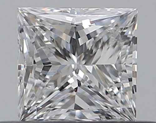 0.32 carat D-VS2 Natūralus Princess Deimantas (1)