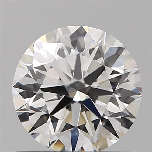 0.63 carat F-VVS2 Excellent cut Natūralus Round Deimantas (1)