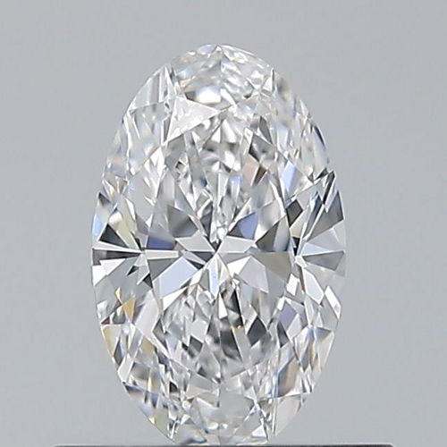 0.5 carat D-VS1 Natūralus Oval Deimantas (1)