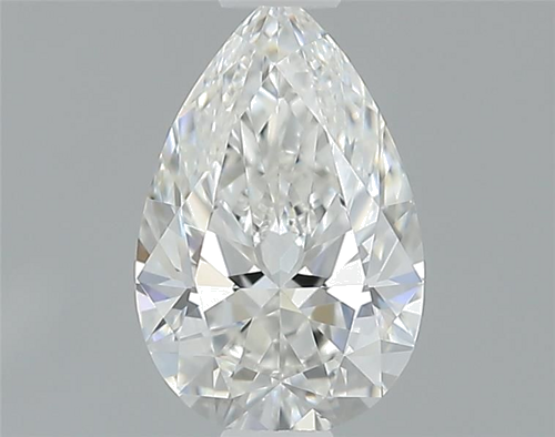 0.44 carat G-VVS1 Natūralus Pear Deimantas (1)