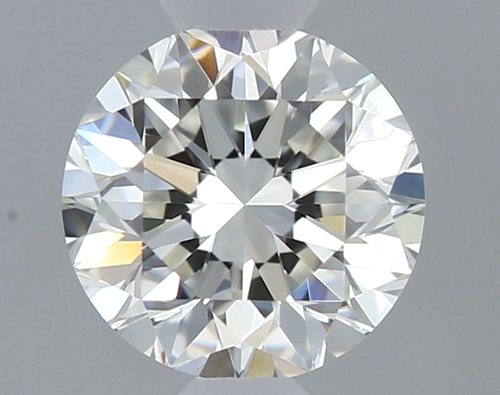 0.5 carat I-VVS2 Very Good cut Natūralus Round Deimantas (1)