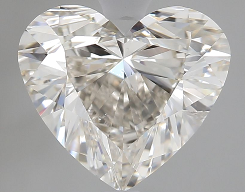 1.8 carat K-SI2 Natūralus Heart Deimantas (1)