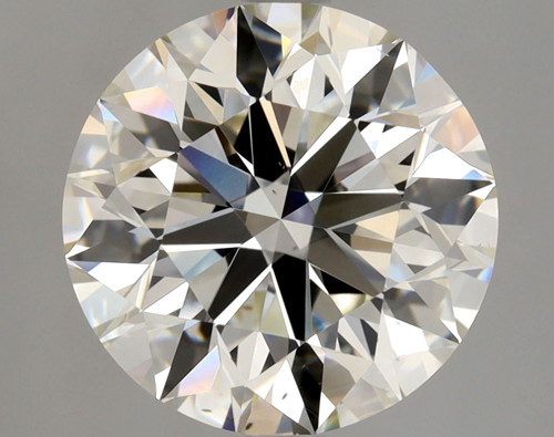 3.5 carat I-VS2 Excellent cut Natūralus Round Deimantas (1)